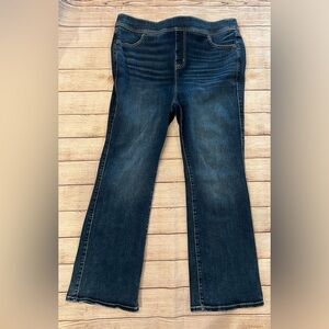 Torrid Lean Jean Slim Boot Super Soft Mid-Rise Blue Jeans Women's Size 2 Short